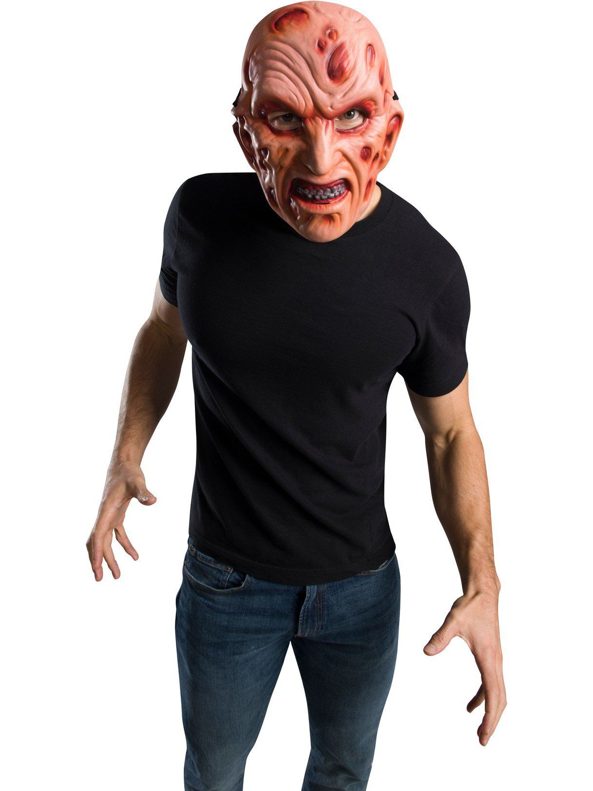 Adult A Nightmare on Elm Street Freddy Krueger Vacuform Mask - costumes.com