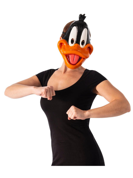 Adult Space Jam: A New Legacy Daffy Duck Half Mask
