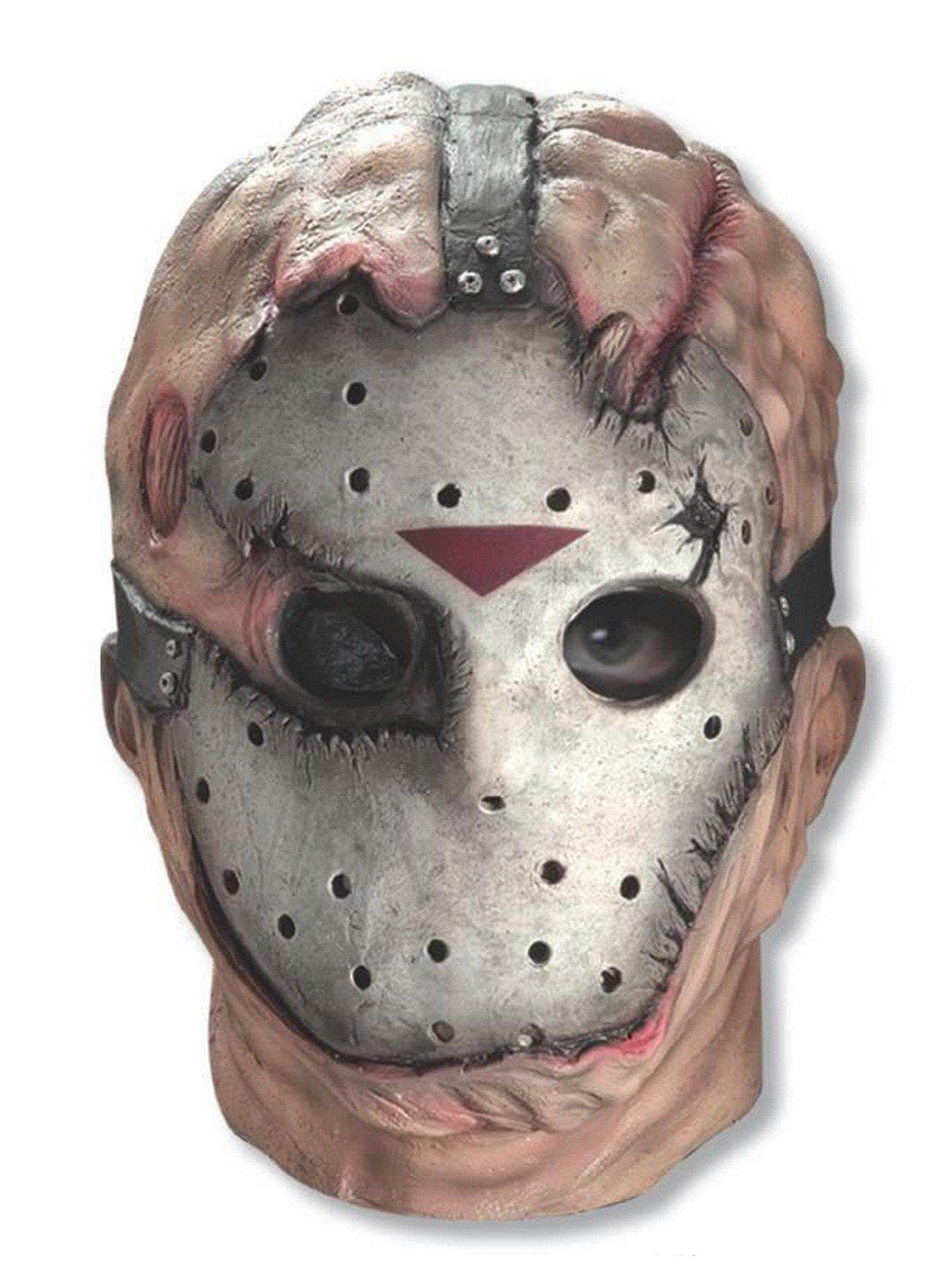 Adult Friday the 13th Jason Overhead Latex Mask - costumes.com