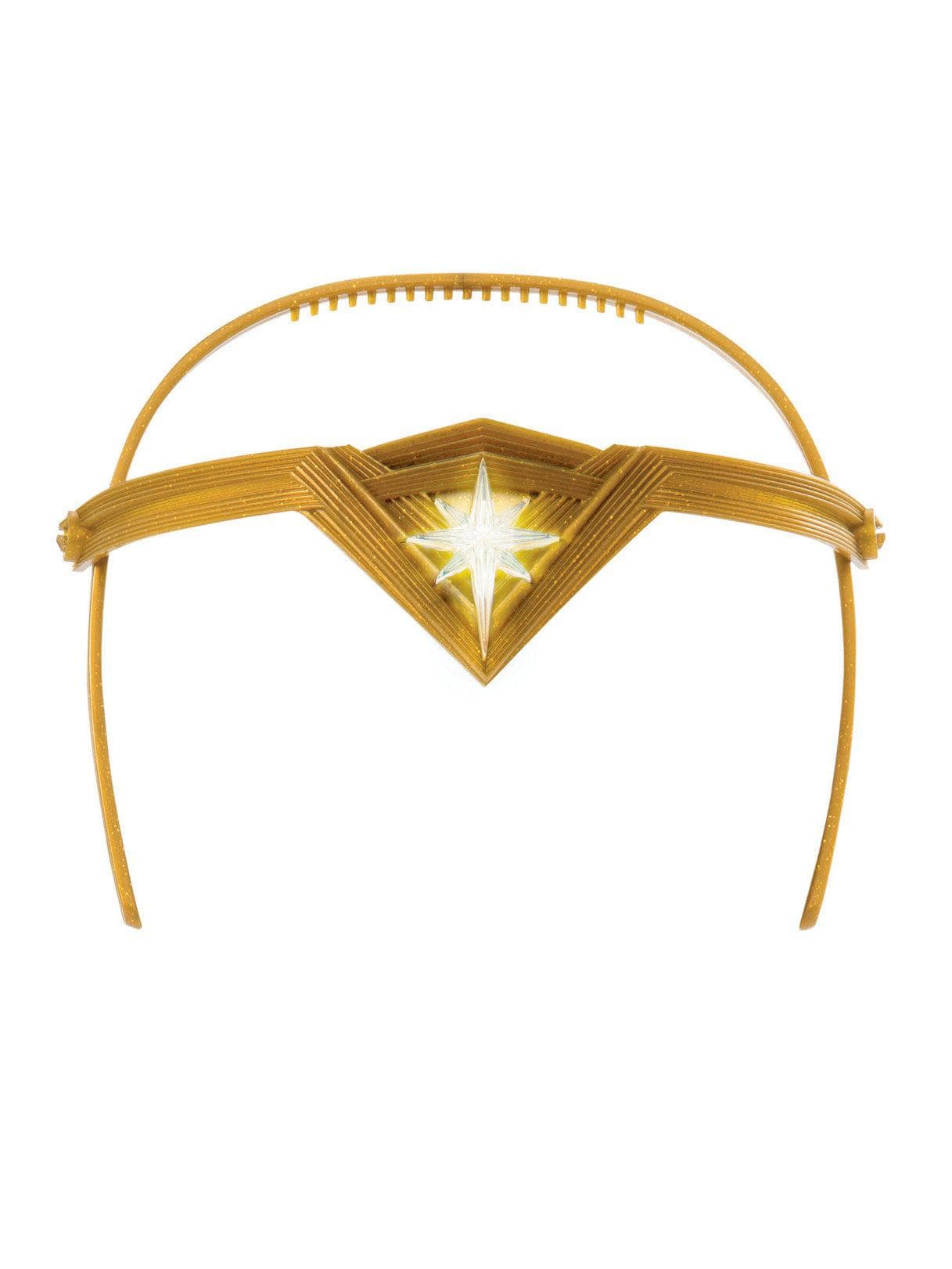 Girls' Wonder Woman Light Up Tiara Headband - costumes.com
