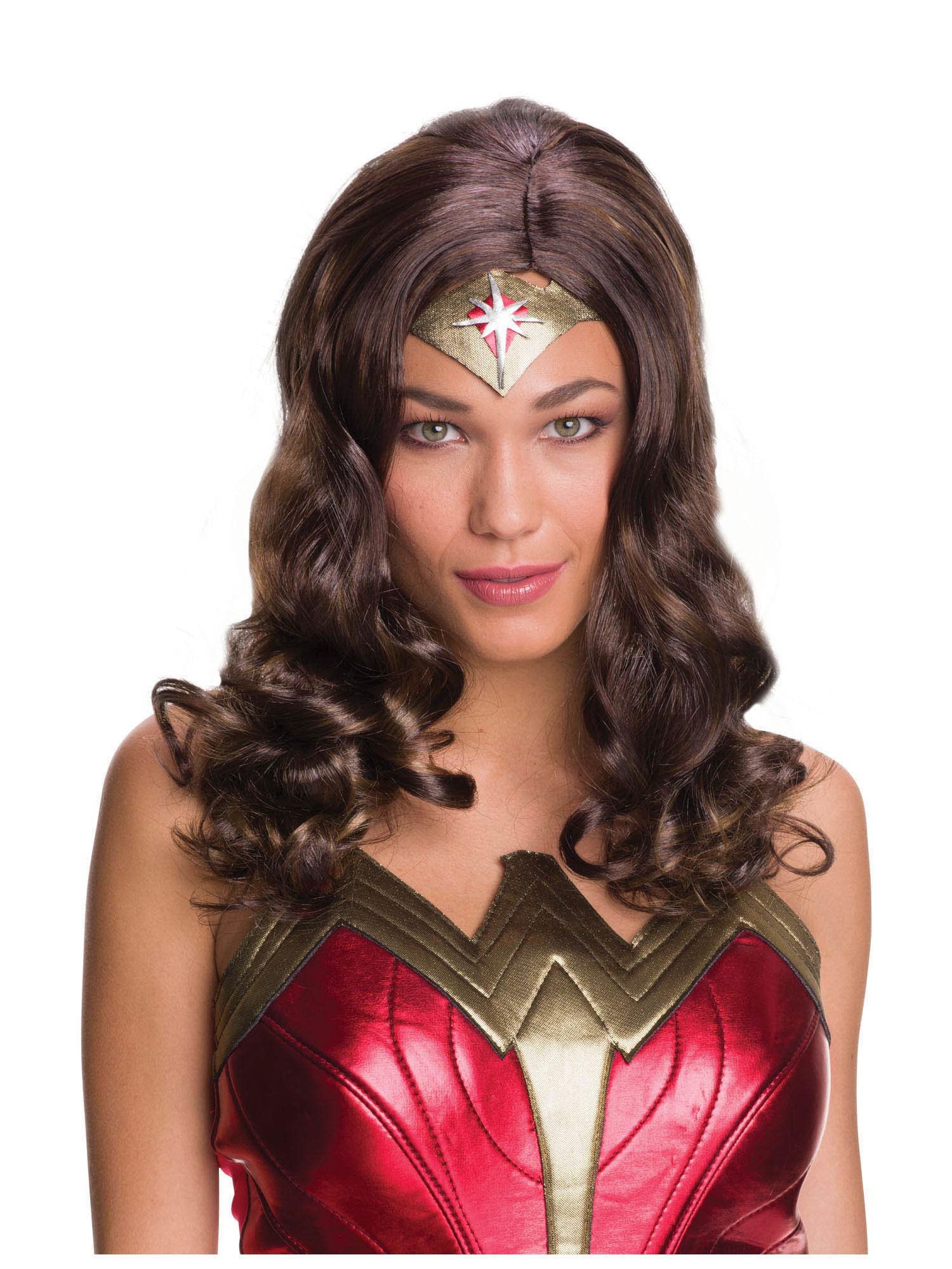 Women's Justice League Wonder Woman Wig - costumes.com