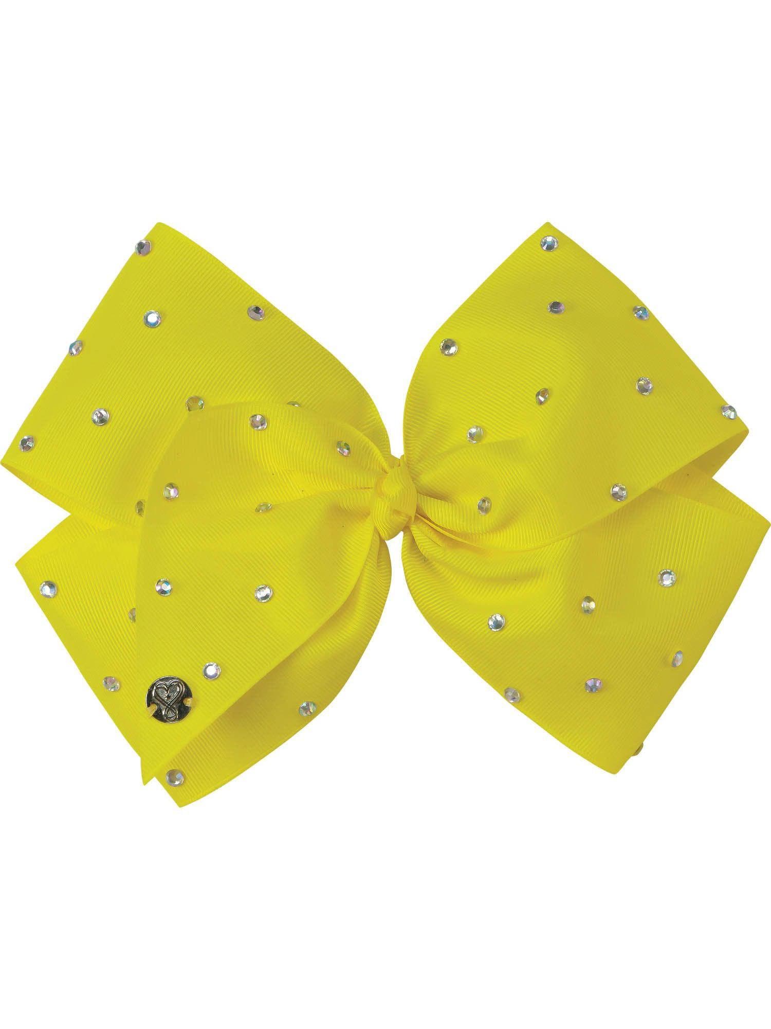 Girls' JoJo Siwa Yellow Hair Bow - costumes.com