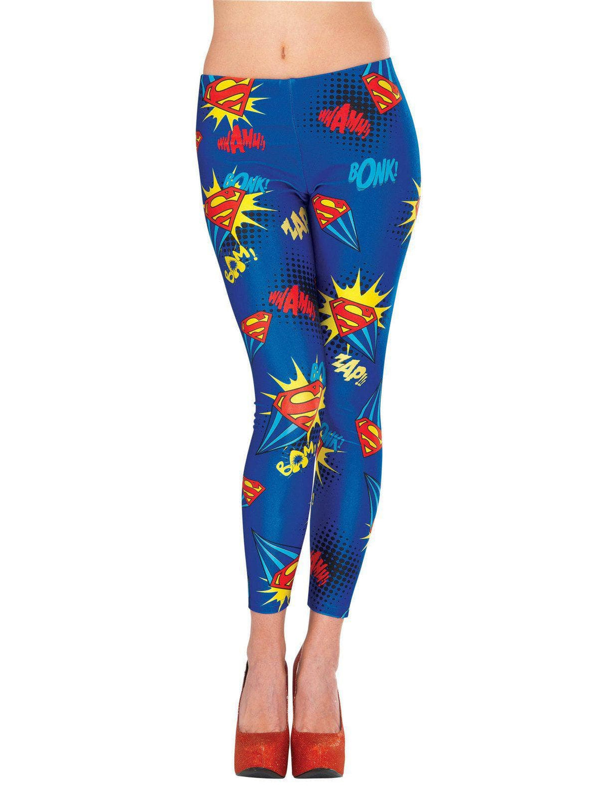 s Supergirl Leggings - costumes.com