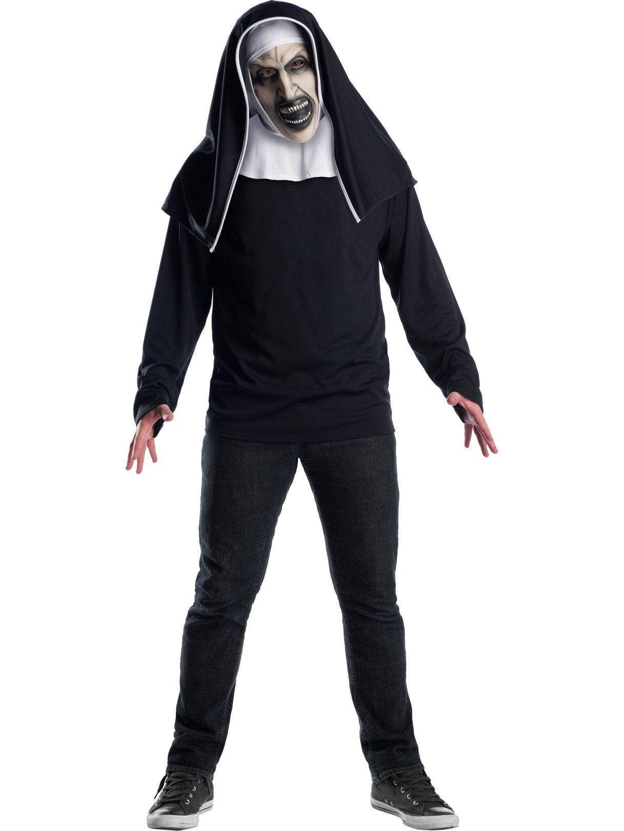 Adult The Nun Mask and Headpiece - costumes.com