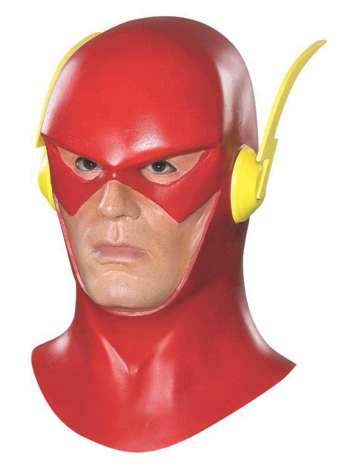 Men's DC Comics Flash Full Mask with Cowl - costumes.com
