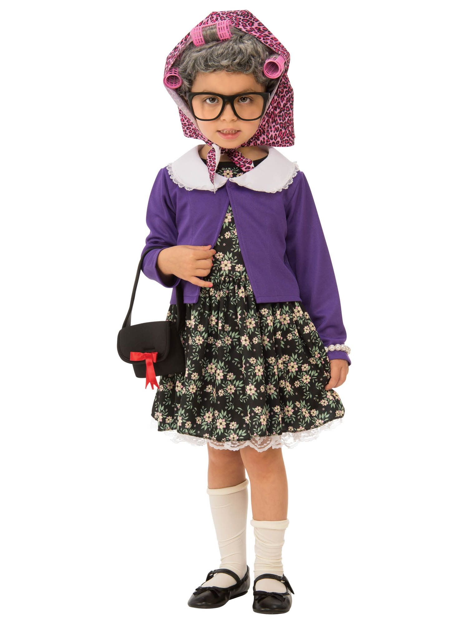 Girls' Little Old Lady Costume - costumes.com