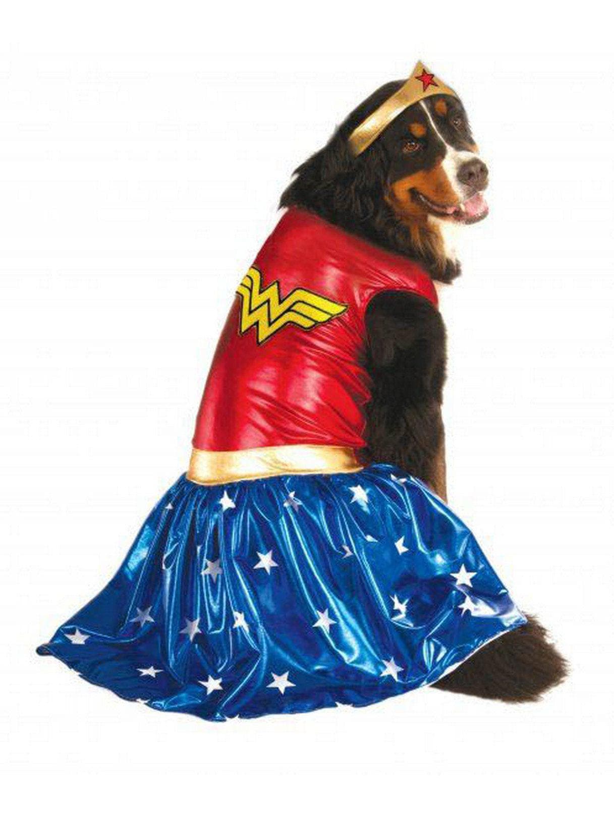 DC Comics Wonder Woman Big Dog Pet Costume - costumes.com