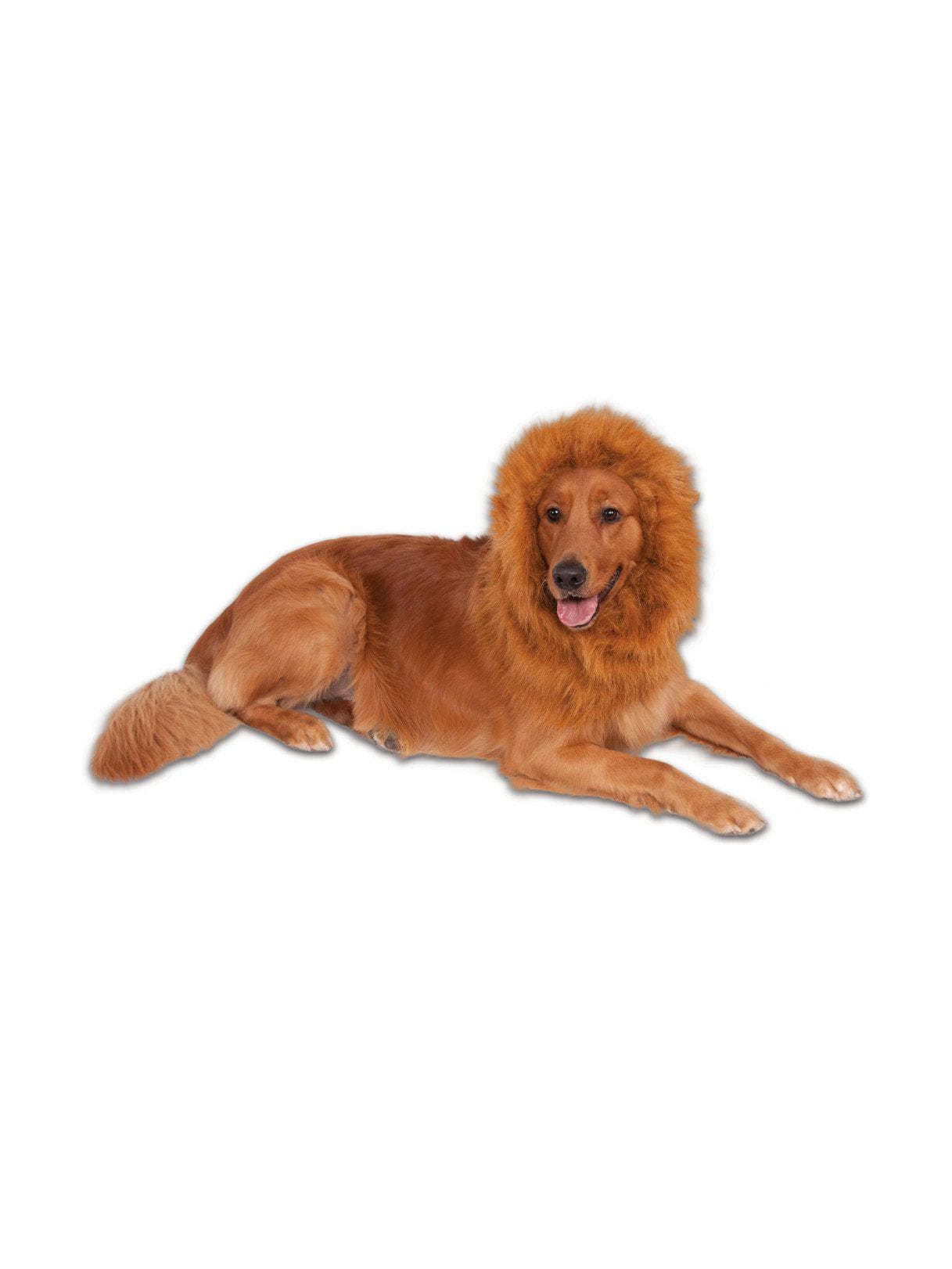 Lion's Mane Pet Headpiece - Deluxe - costumes.com