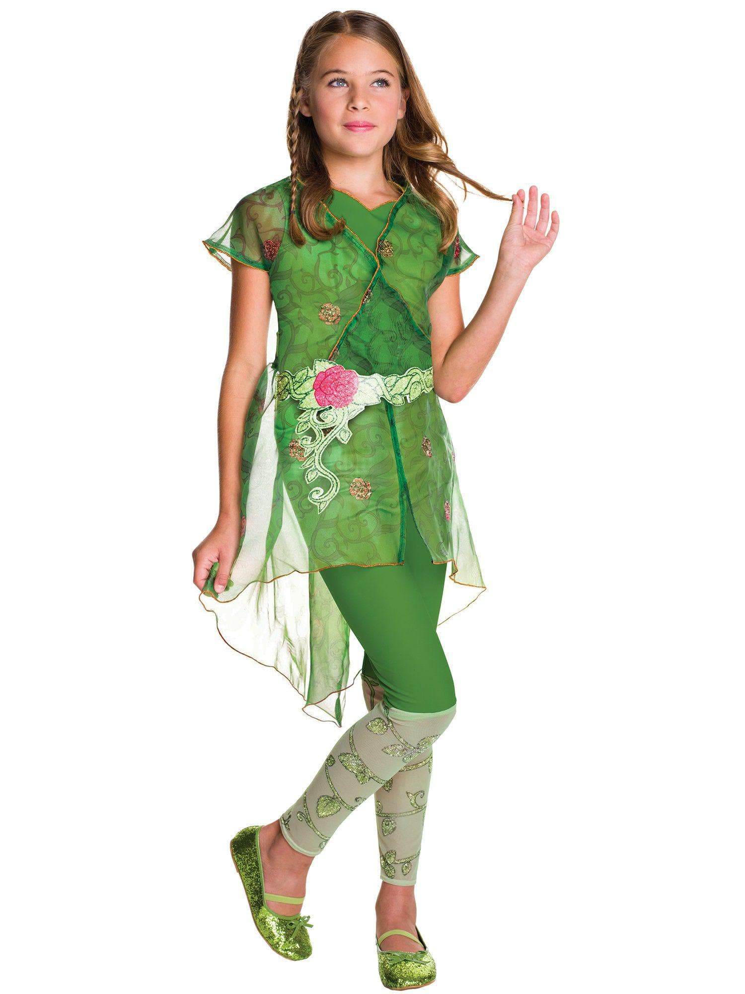 Girls' DC Superhero Girls Poison Ivy Costume Girls' DC Superhero Girls Poison Ivy Costume