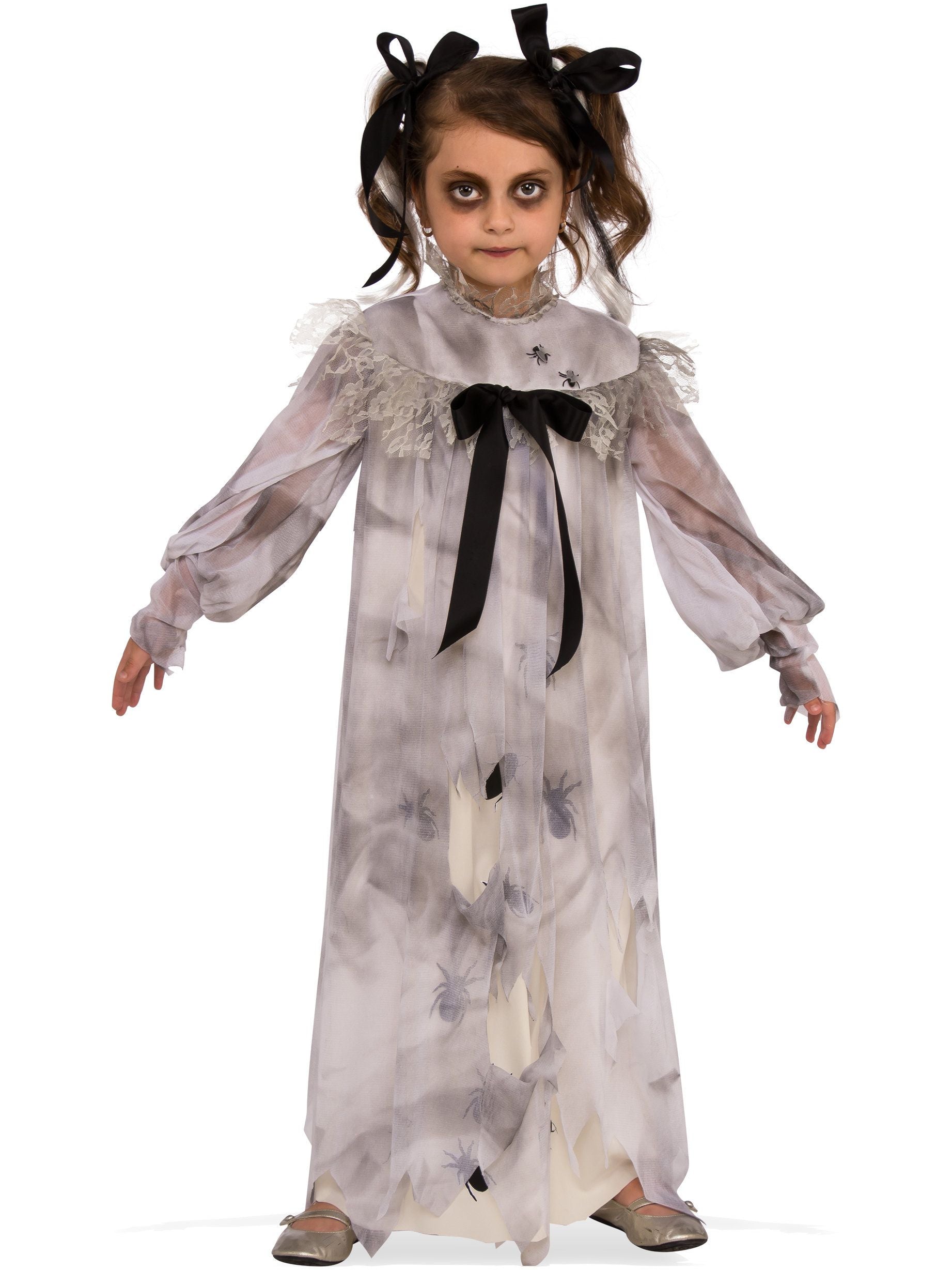 Girls' Sweet Screams Tattered Nightgown Costume - costumes.com
