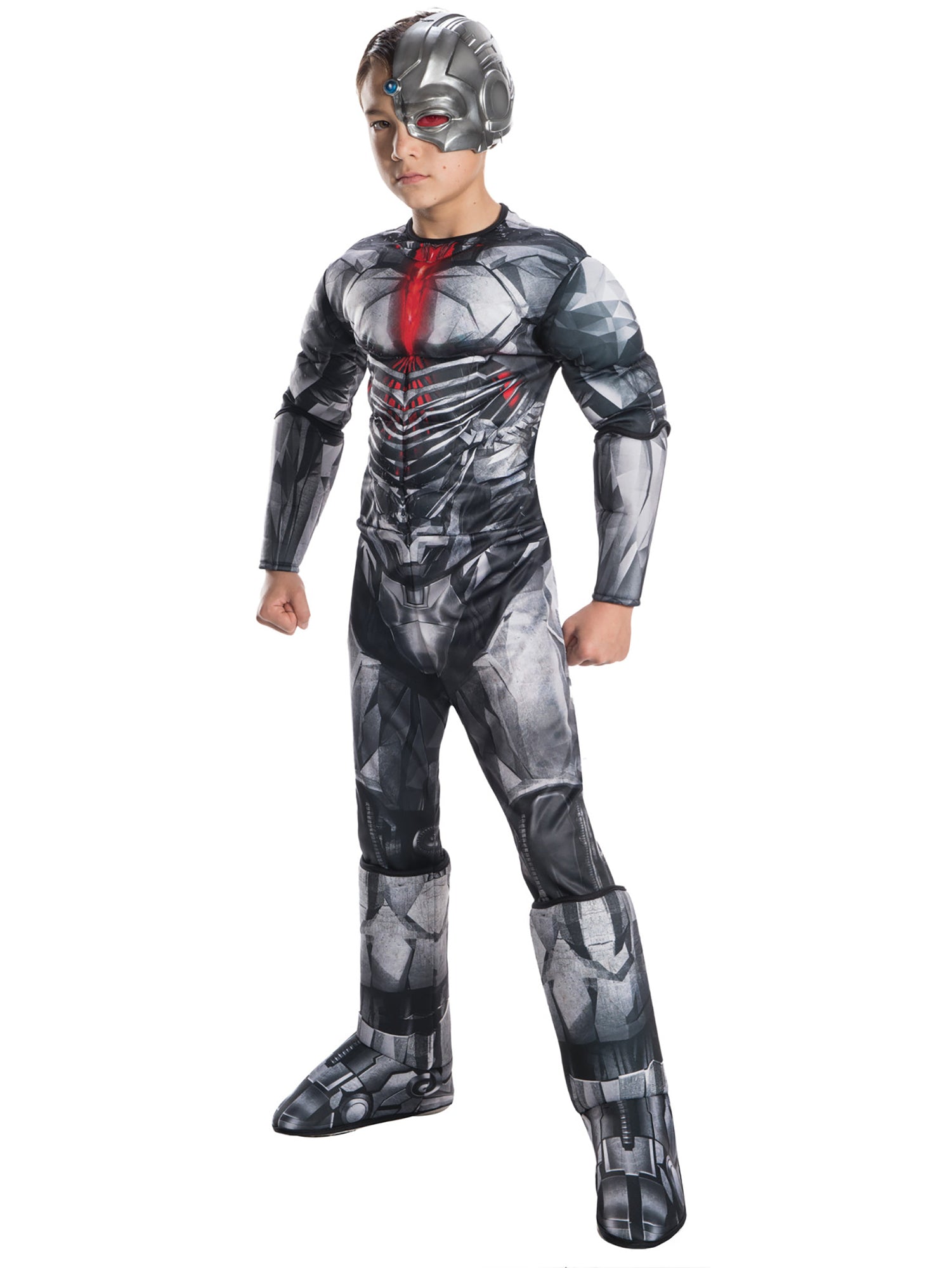 Boys' Justice League Cyborg Costume - Deluxe - costumes.com