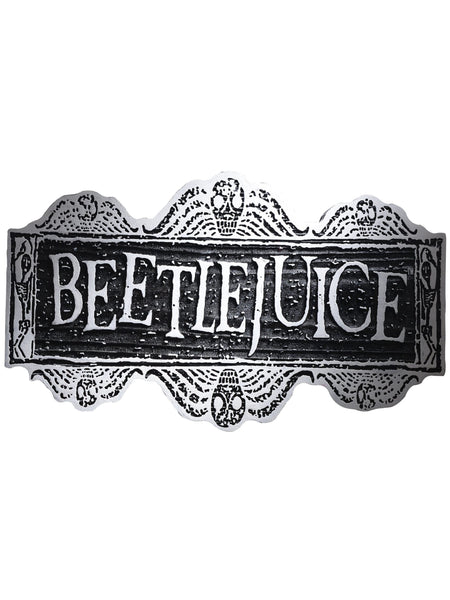 18-inch Beetlejuice Wall Decoration