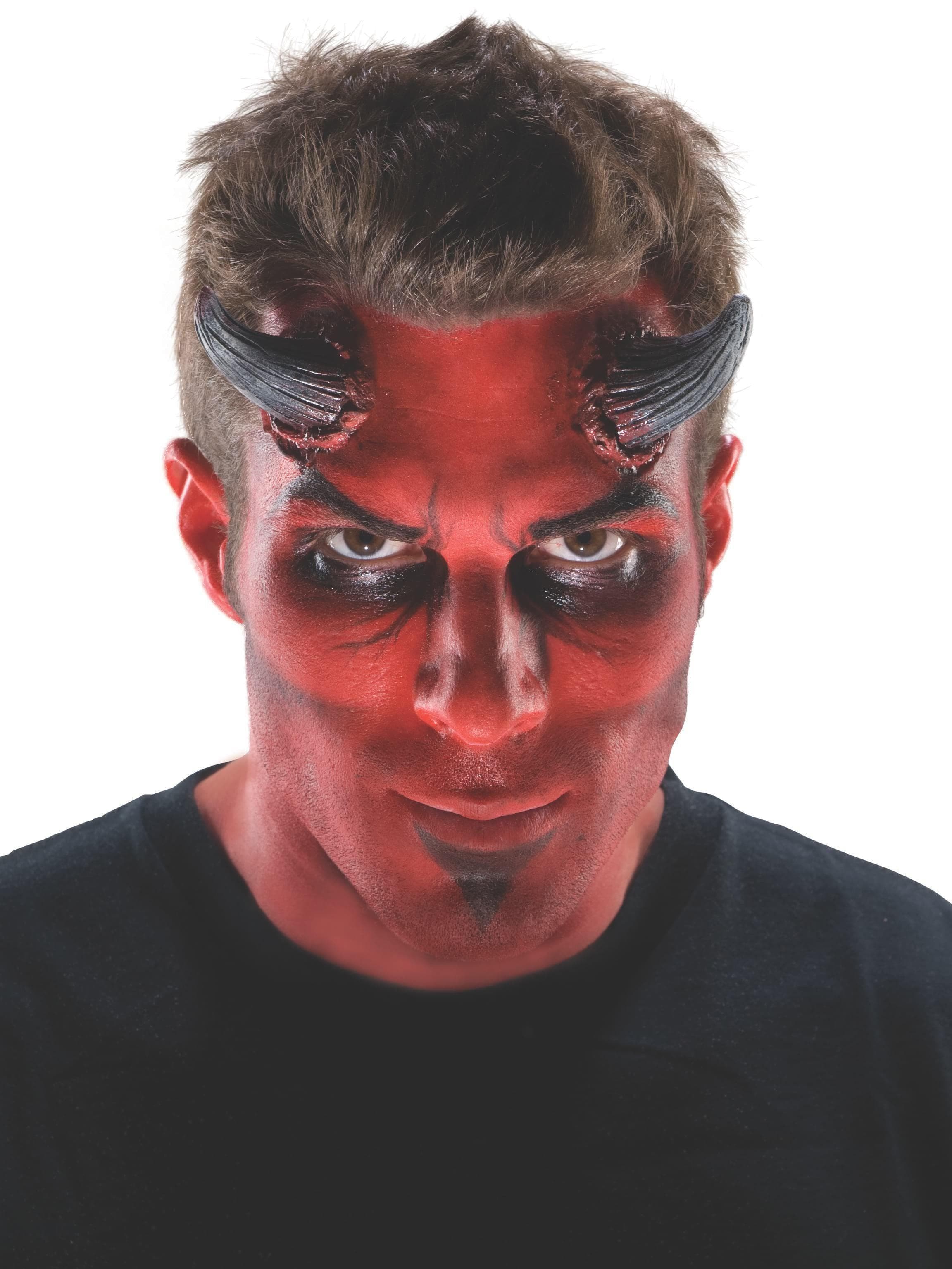 Theatrical Effects Devil Horns Appliance - costumes.com