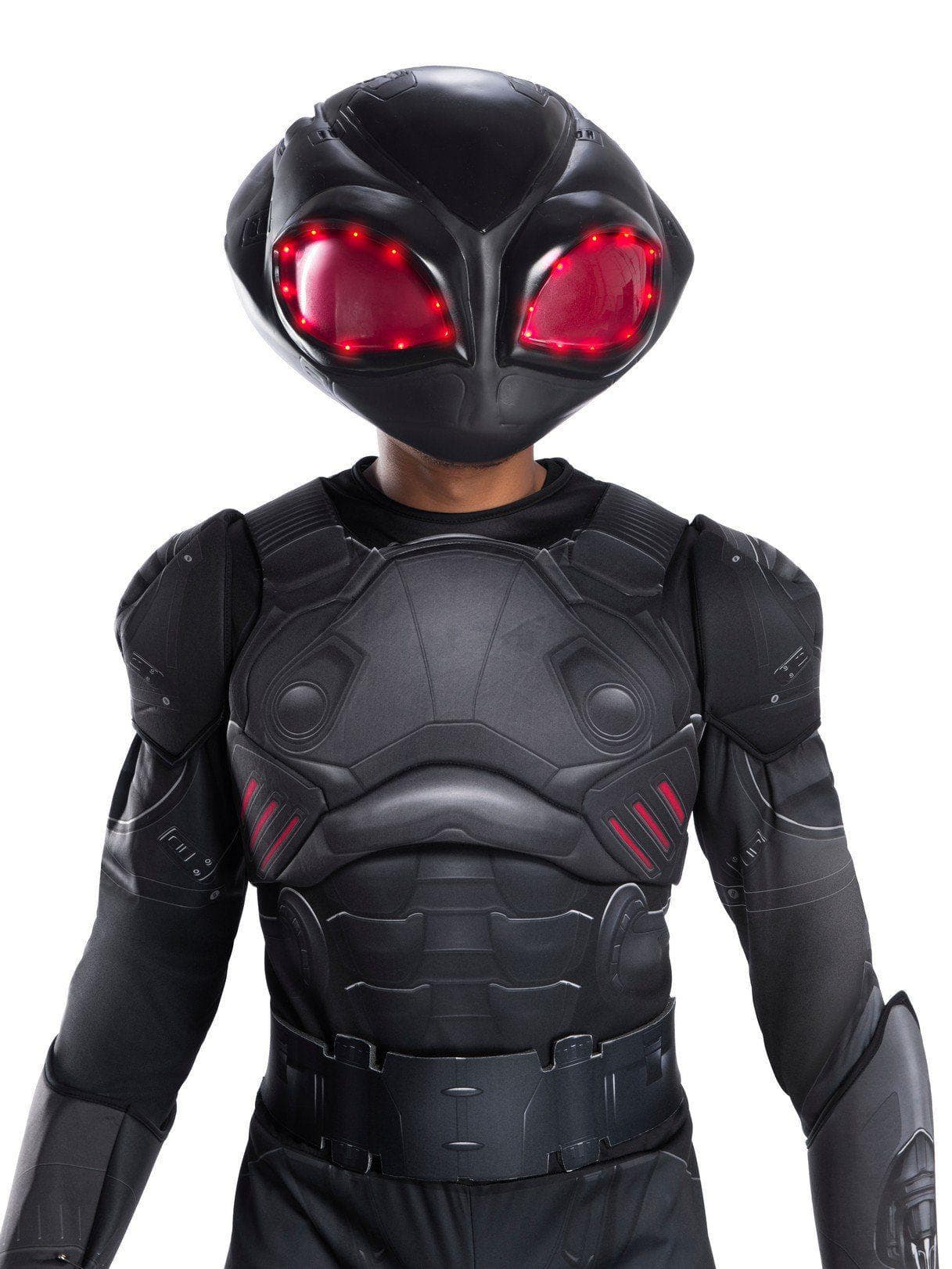 Adult DC Comics Black Manta Light Up Mask - costumes.com