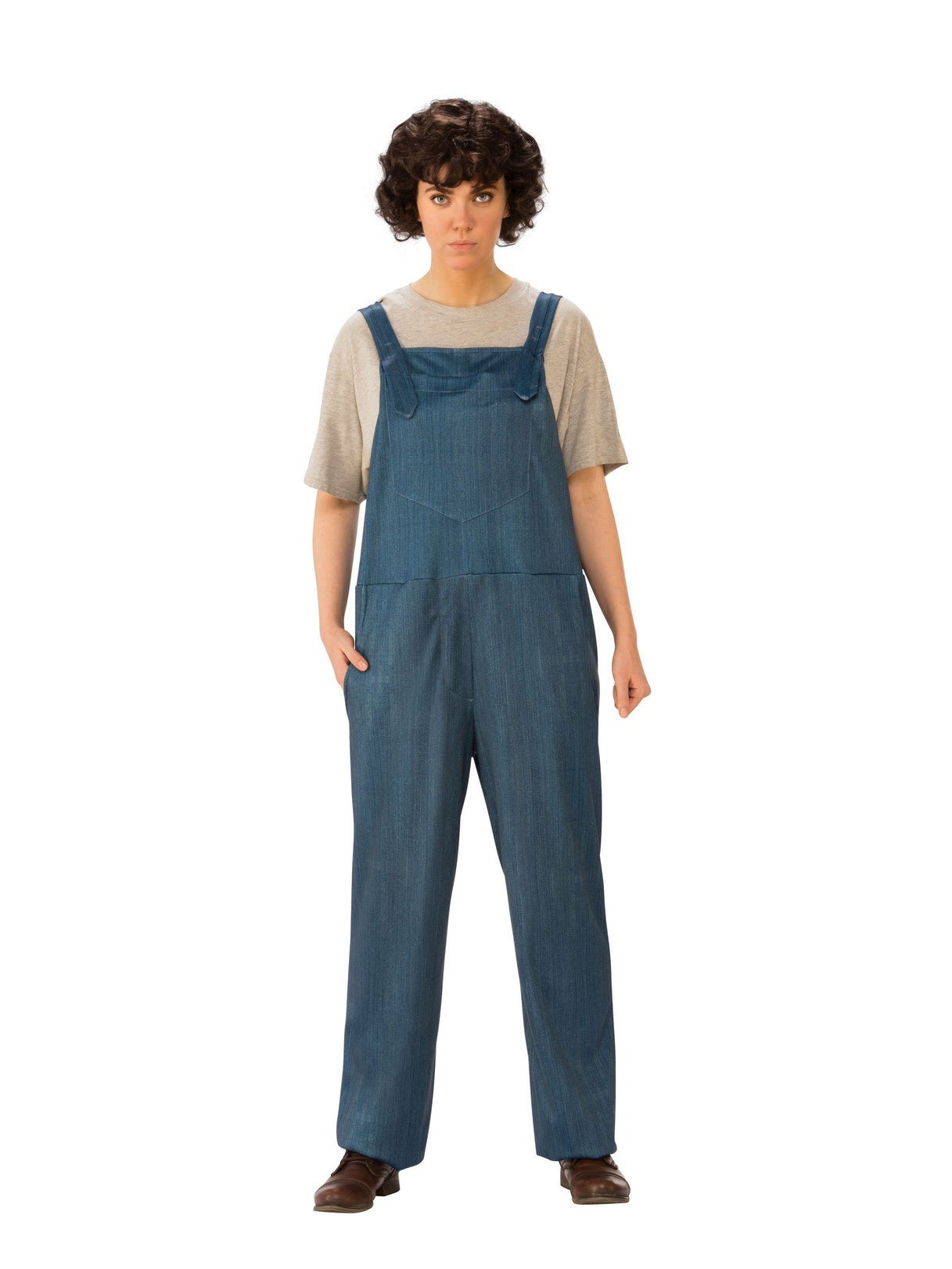 Women's Stranger Things Eleven's Overalls Costume - costumes.com