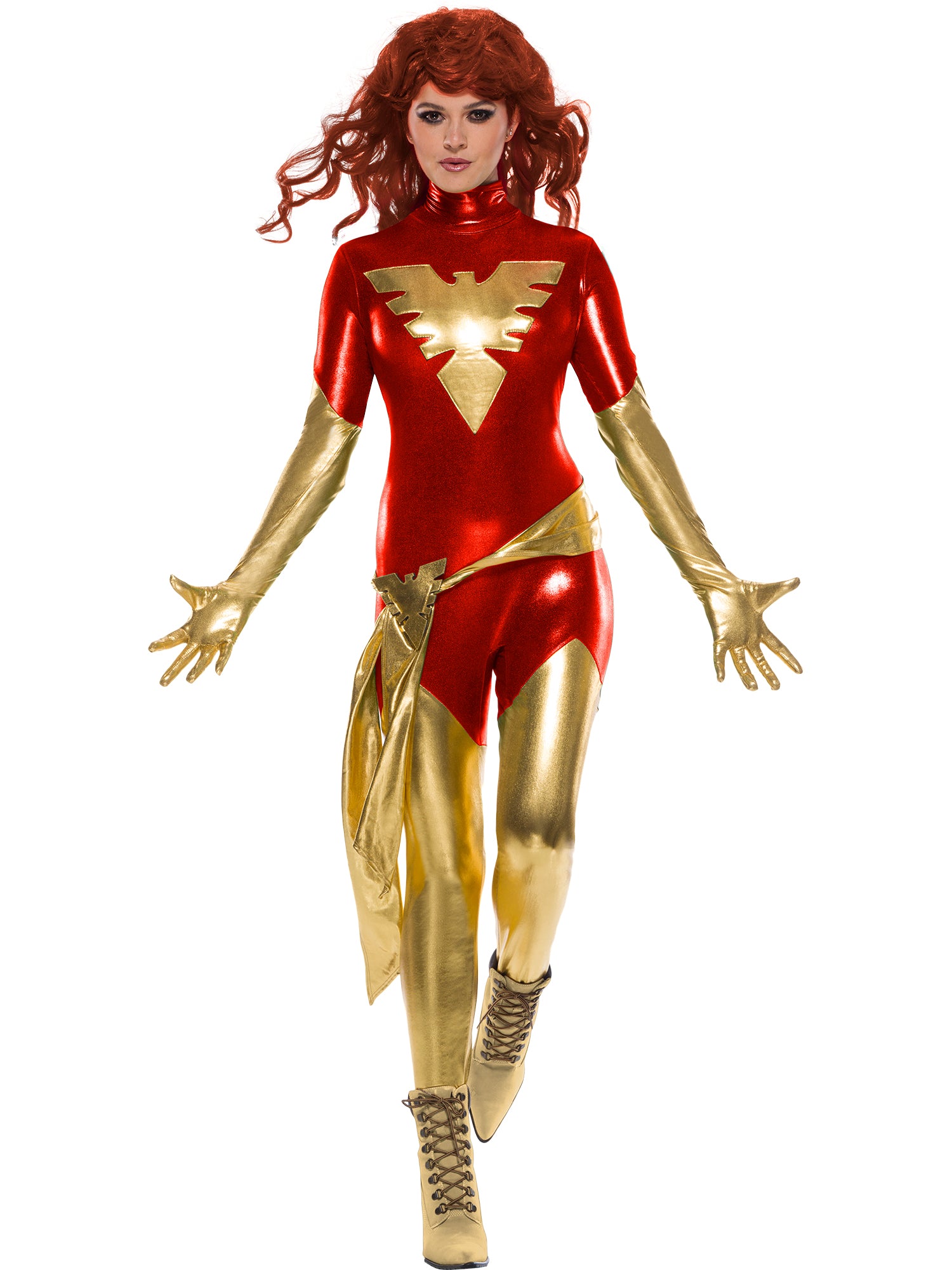 Women's Marvel X-Men Red Dark Phoenix Costume - costumes.com