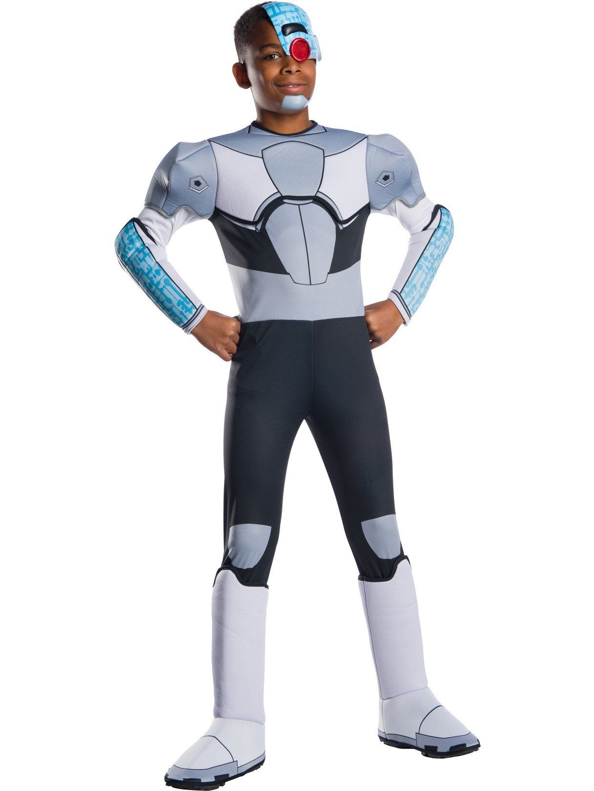 Boys' Teen Titans Go! Cyborg Costume - Deluxe - costumes.com