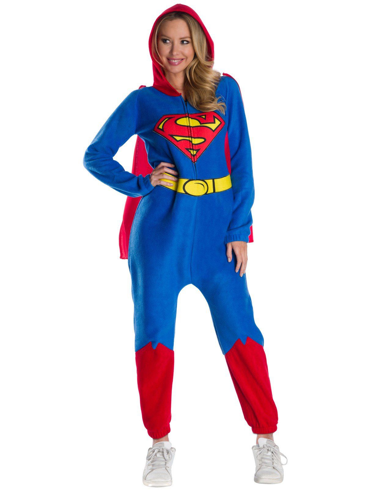 Women's DC Comics Superman Zipsters Costume - costumes.com