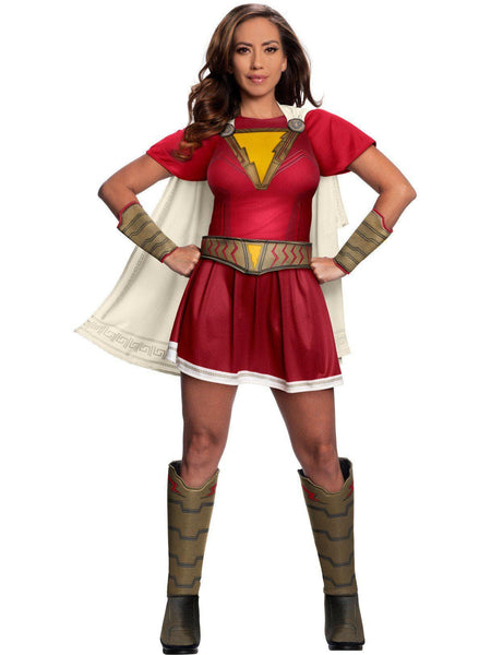 Women's DC Comics Shazam Mary Marvel Costume - Deluxe