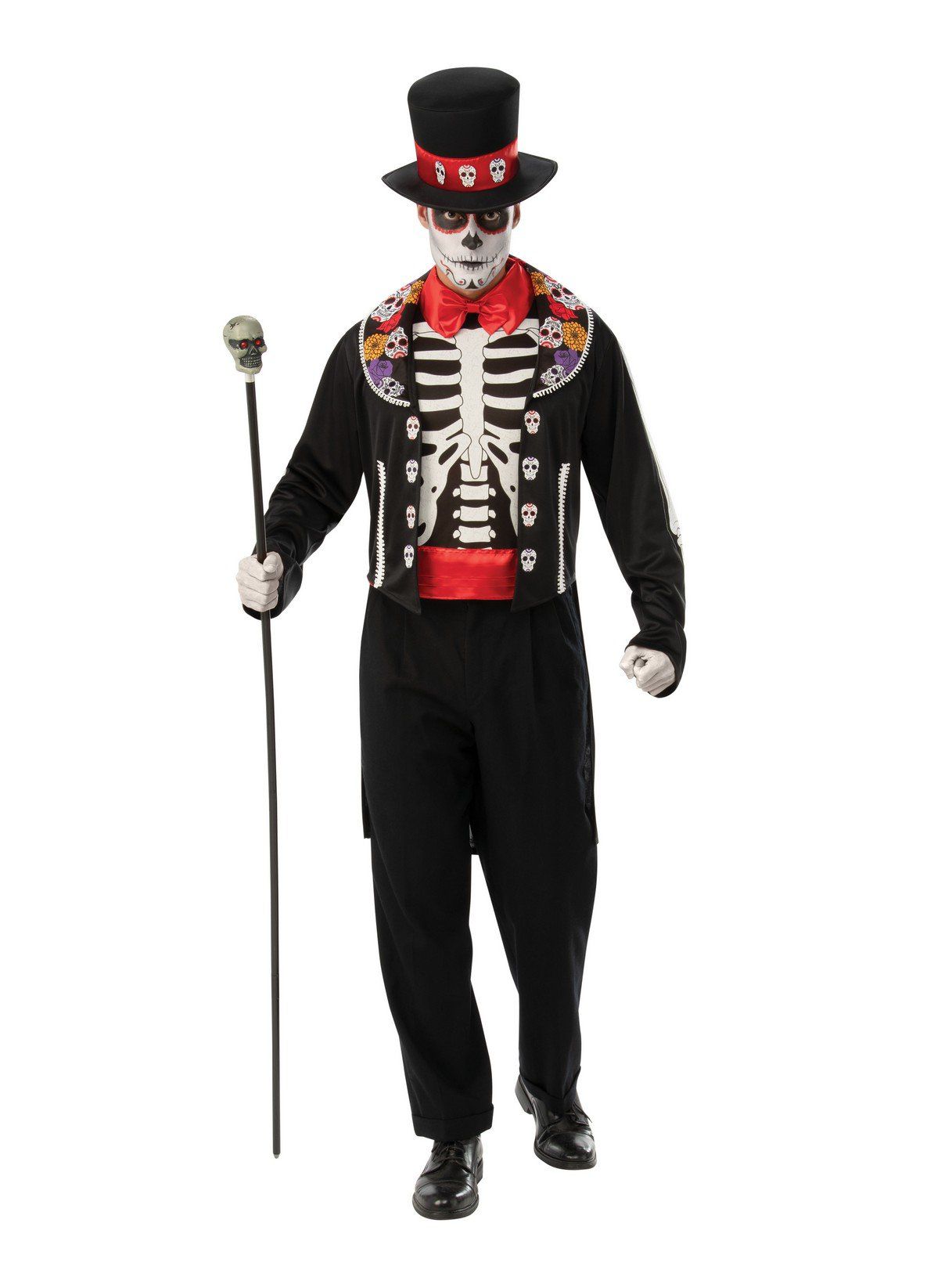 Adult Day of The Dead Man Costume - costumes.com