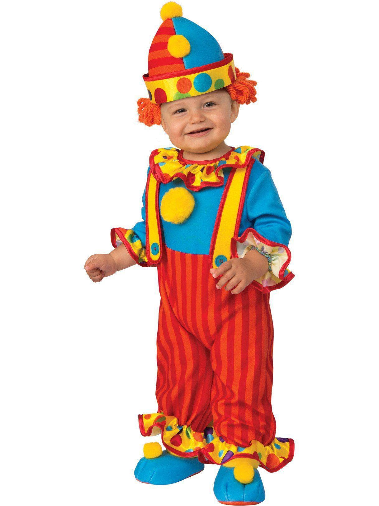 Baby/Toddler Little Clown Costume - costumes.com