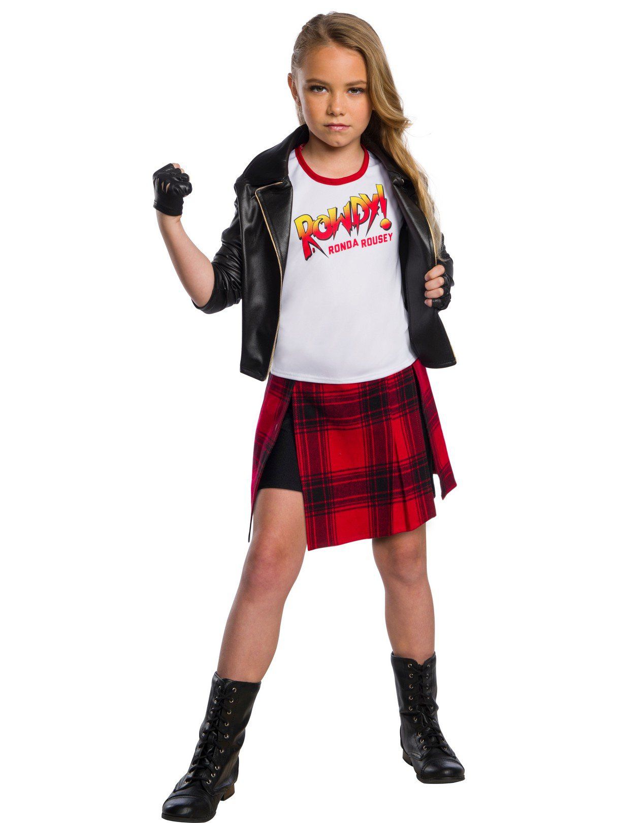 Kids WWE Ronda Rousey Deluxe Costume - costumes.com