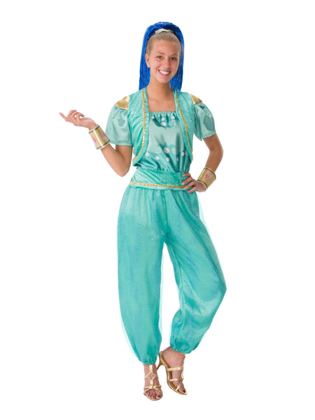 Adult Shimmer And Shine Shine Deluxe Costume
