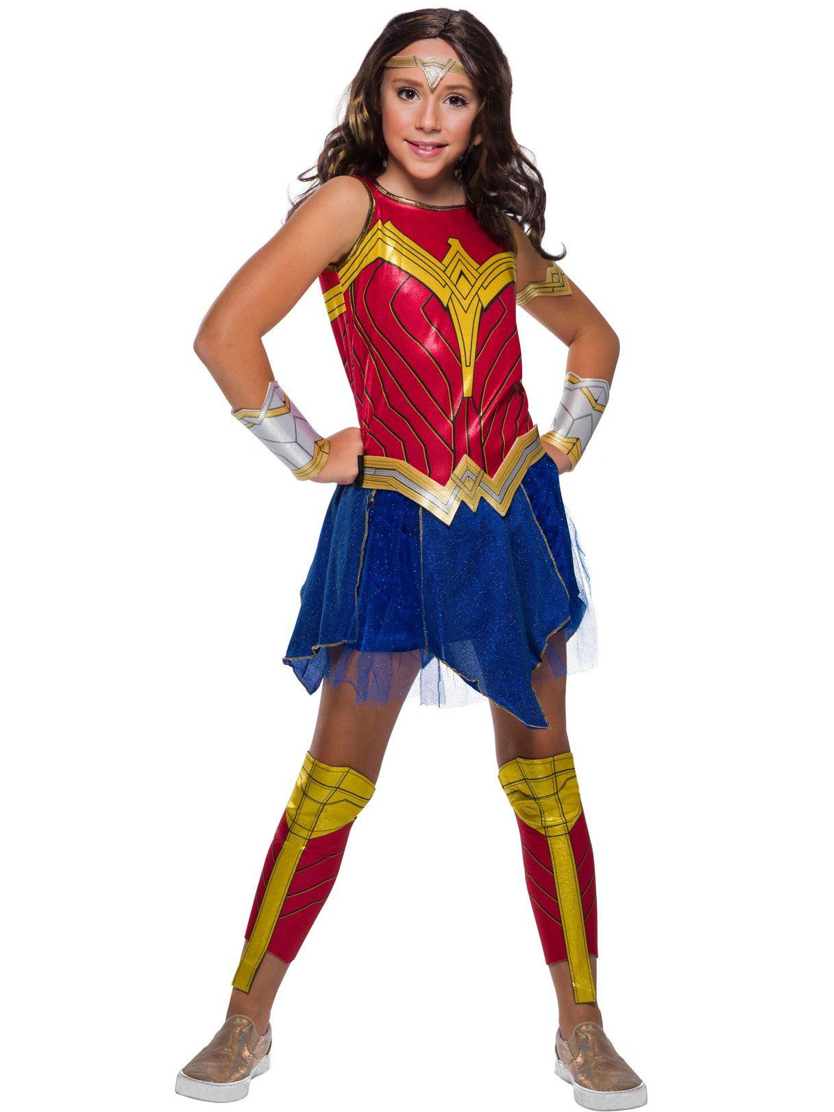 Girls' Wonder Woman 1984 Sparkly Tulle Costume - Deluxe - costumes.com