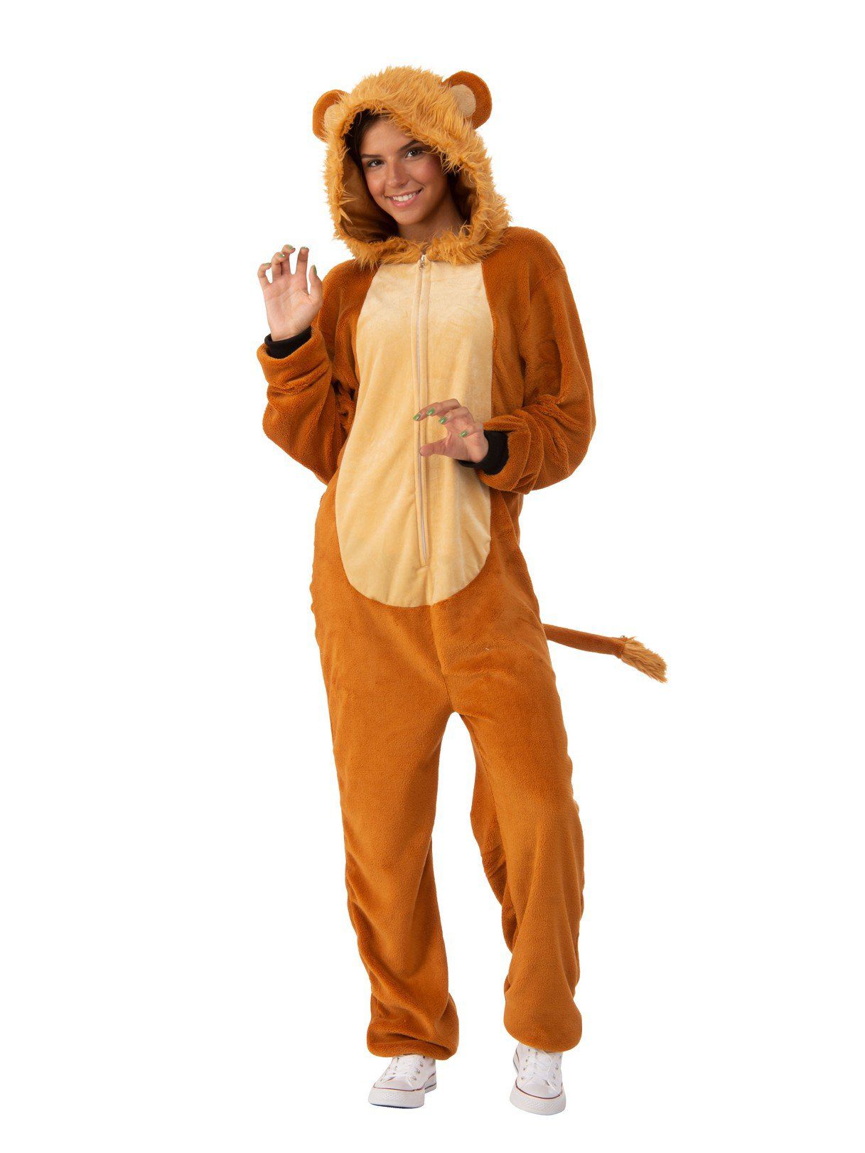 Adult Lion Zipsters Costume - costumes.com