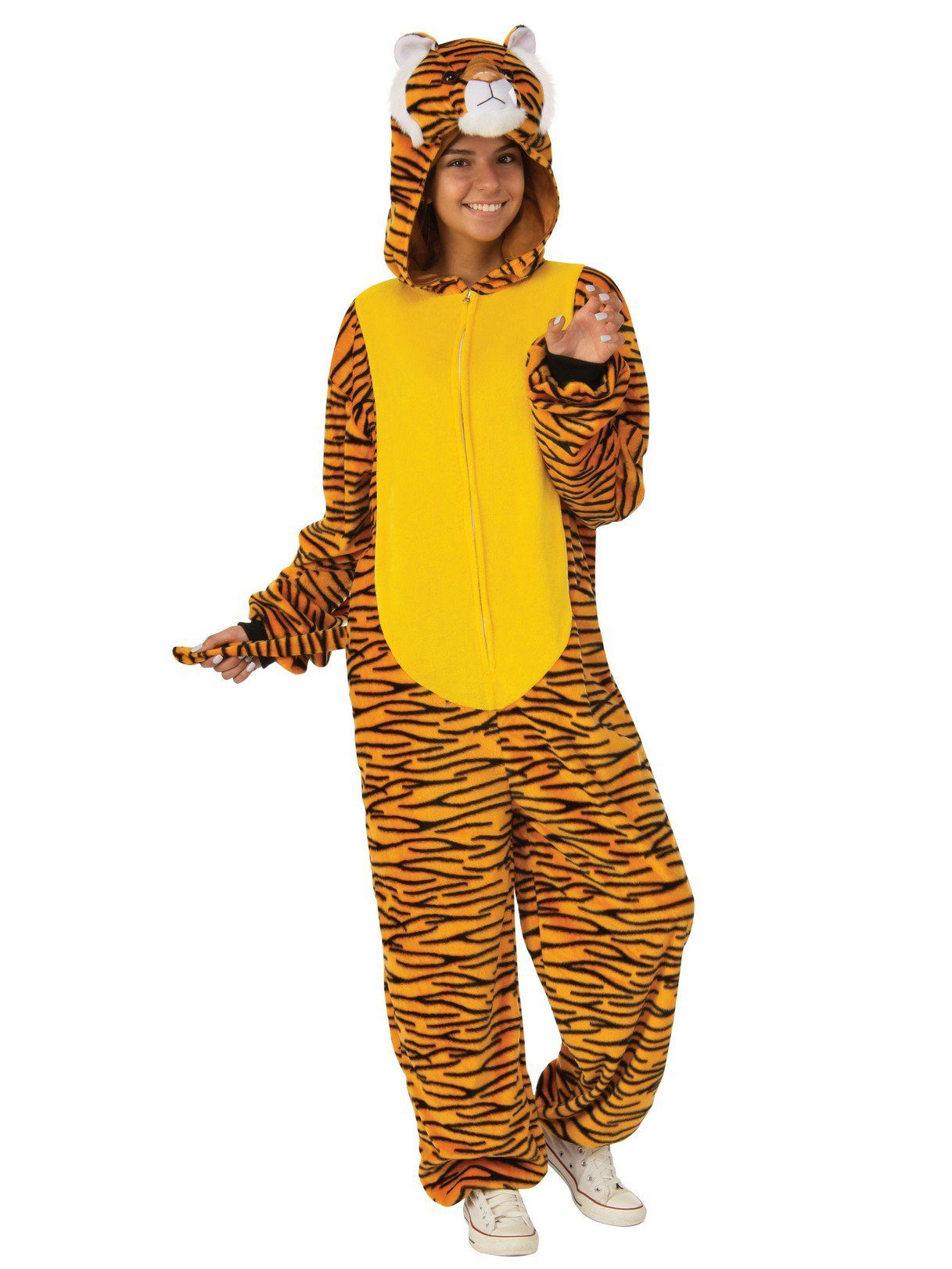 Adult Tiger Zipsters Costume - costumes.com
