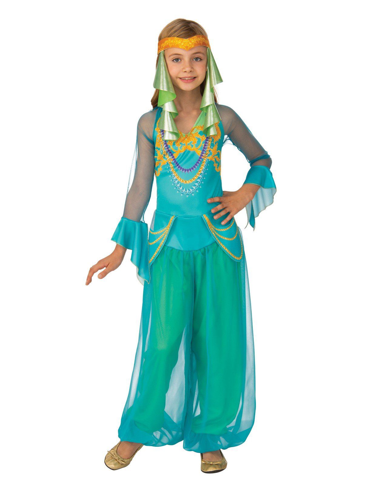 Kids Arabian Dancer Girl Costume - costumes.com