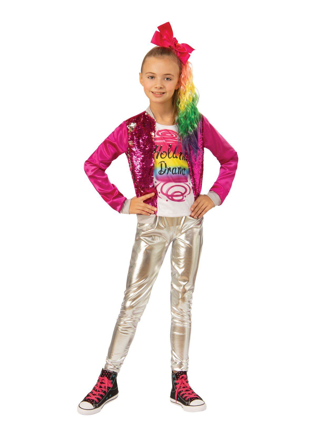 Girls' JoJo Siwa Hold the Drama Costume - costumes.com