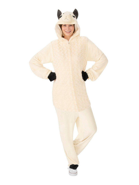Adult Llama Jumpsuit Costume