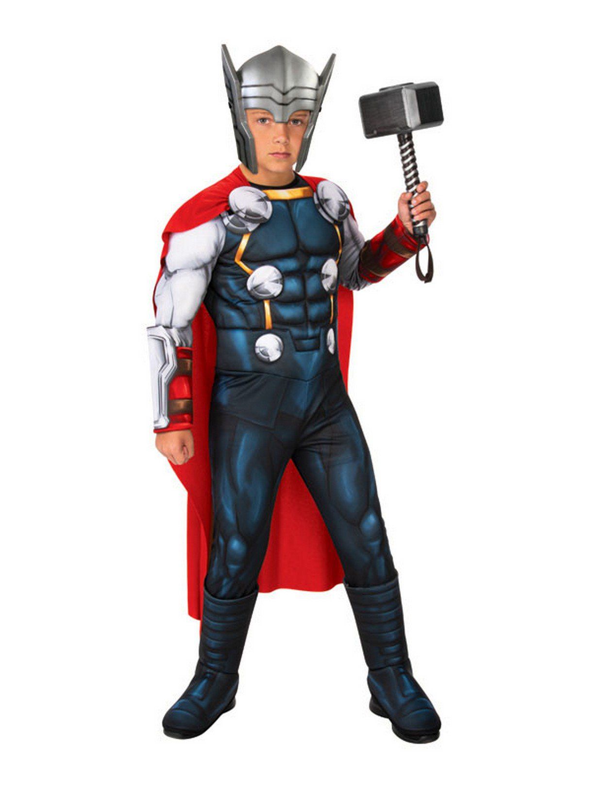 Kids Avengers Thor Deluxe Costume - costumes.com