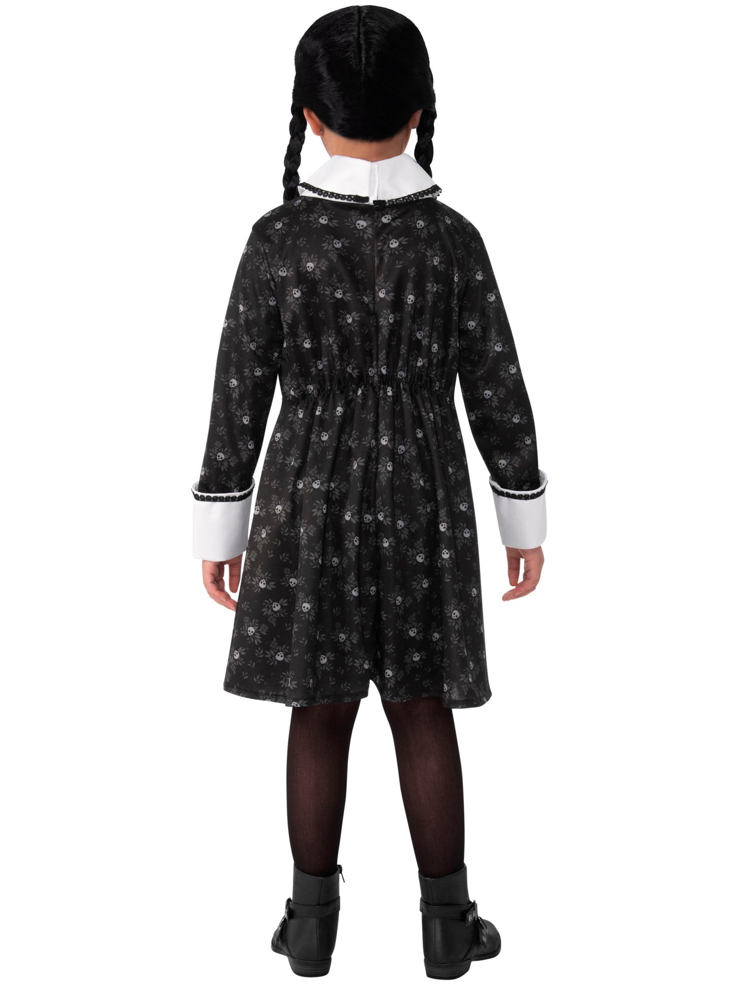 Girls' The Addams Family Wednesday Addams Dress - costumes.com