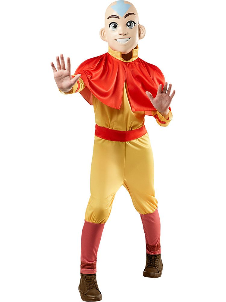 Boys' Avatar The Last Airbender Aang Costume - costumes.com