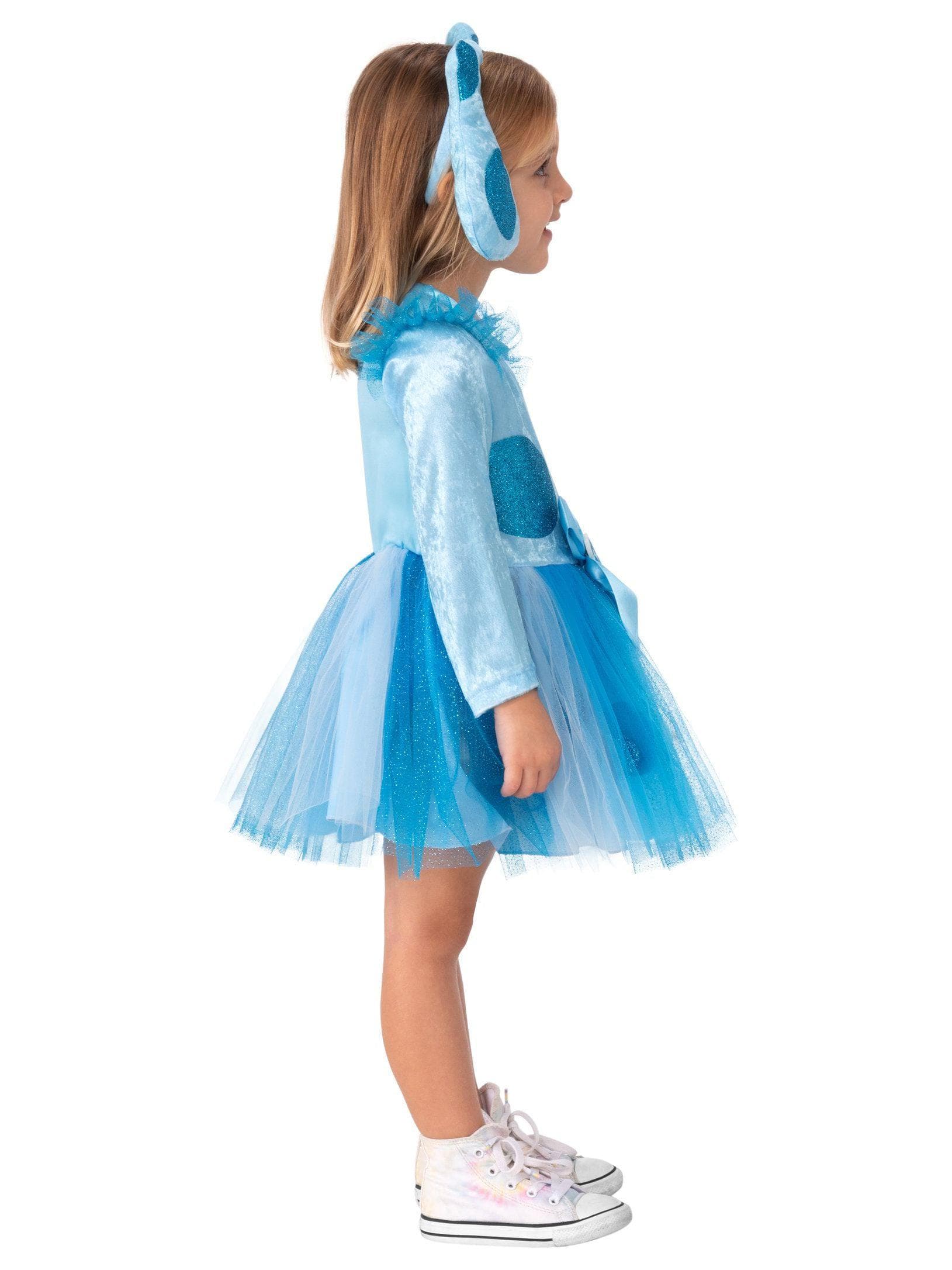 Girls' Blue's Clues Blue Tutu Dress and Headband - costumes.com