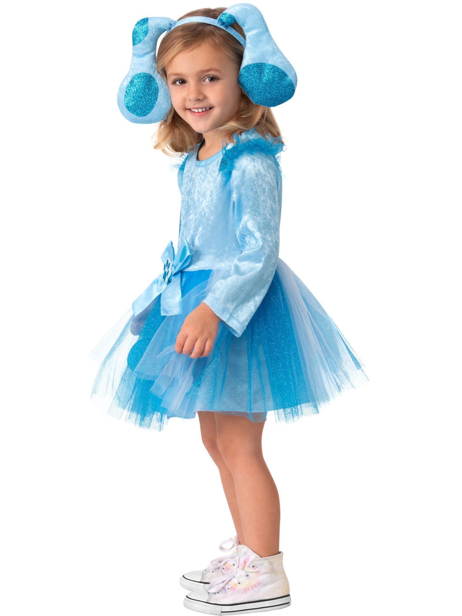 Girls' Blue's Clues Blue Tutu Dress and Headband - costumes.com