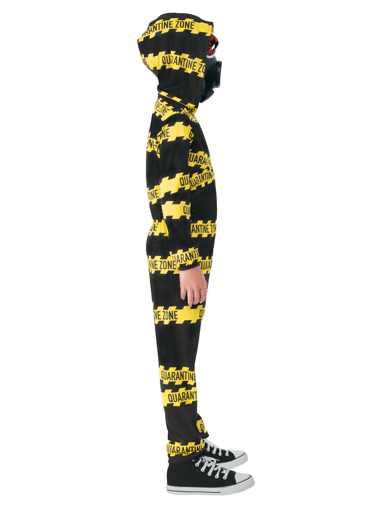 Boys' Masked Biohazard Quarantine Caution Costume - costumes.com