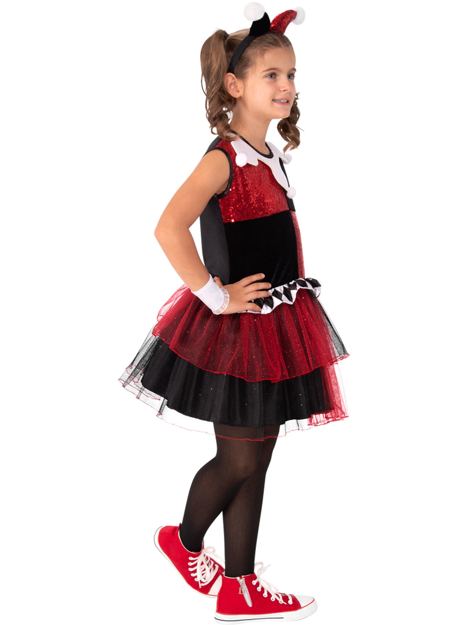 Girls' DC Comics Harley Quinn Tutu Dress - costumes.com