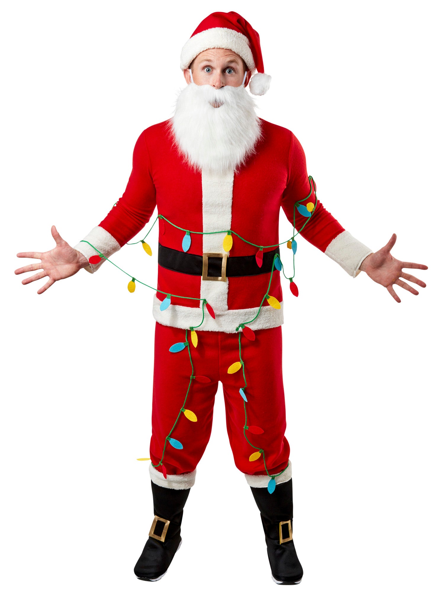 Men's National Lampoon's Christmas Vacation Clark Griswold Santa Costume - costumes.com