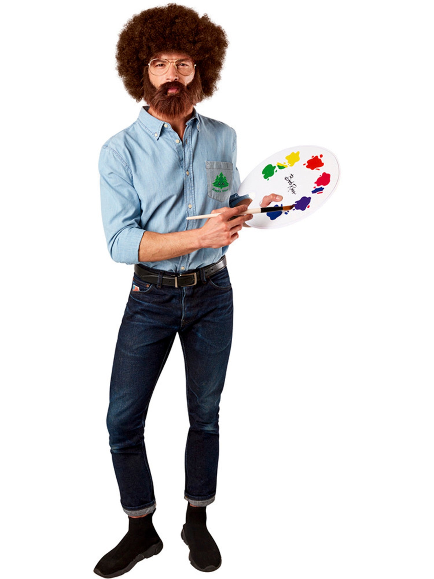 Adult Bob Ross Painted Top - costumes.com