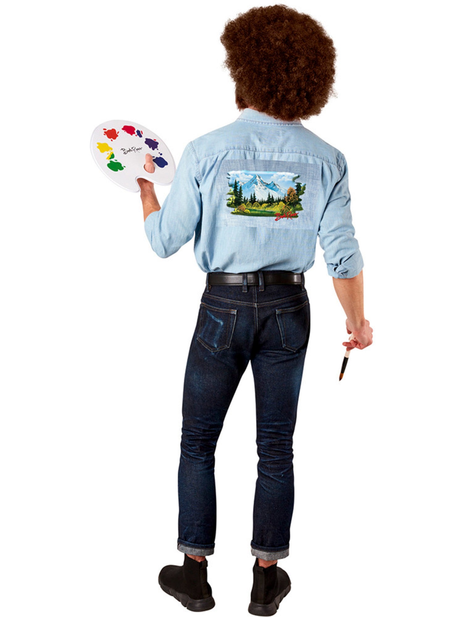 Adult Bob Ross Painted Top - costumes.com
