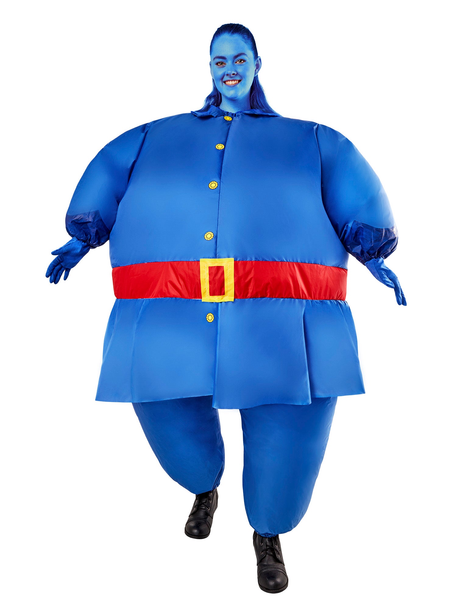 Adult Willy Wonka Violet Beauregarde Inflatable Costume - costumes.com
