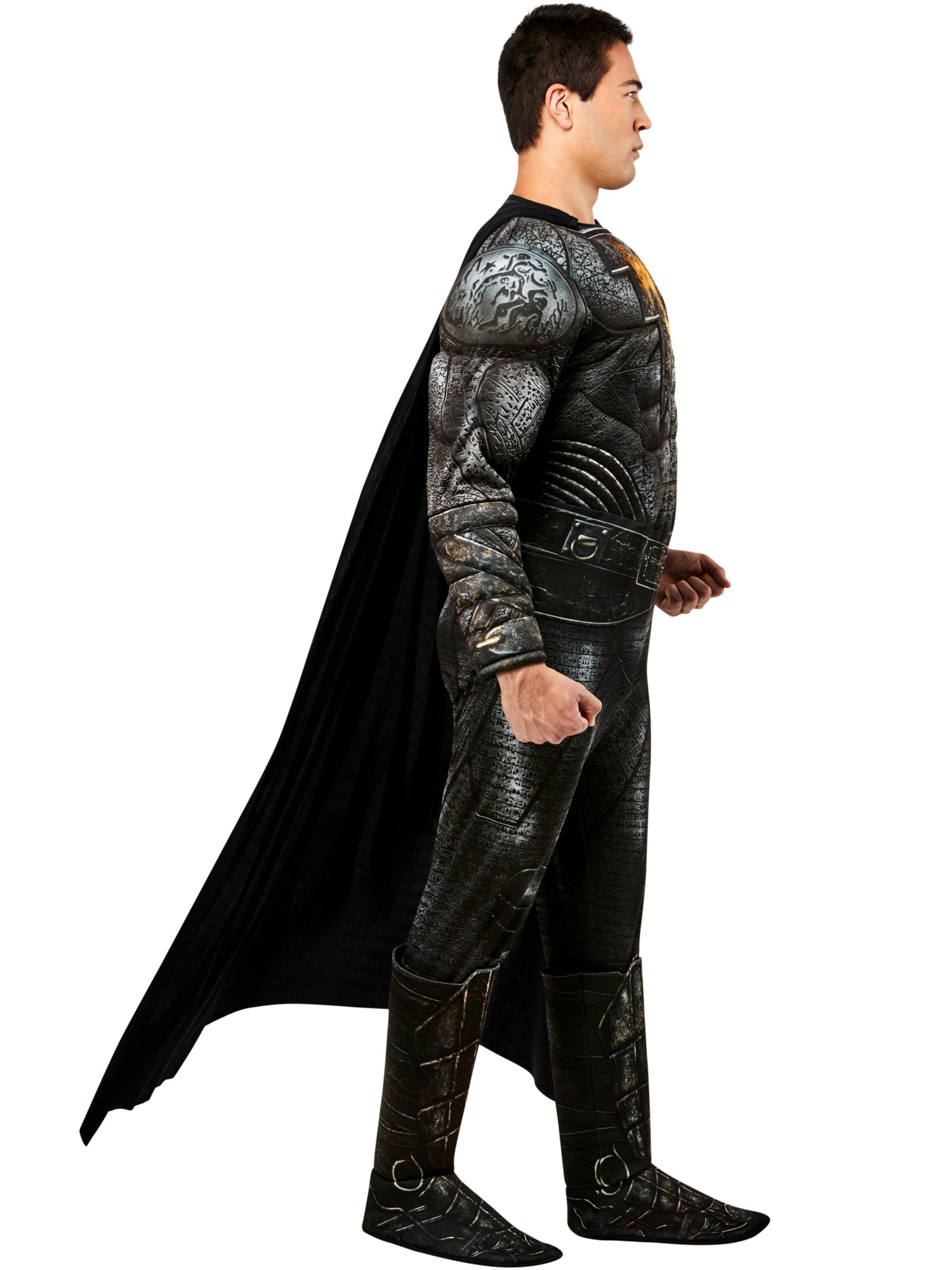 Men's DC Comics Black Adam Muscle Chest Costume - Deluxe - costumes.com