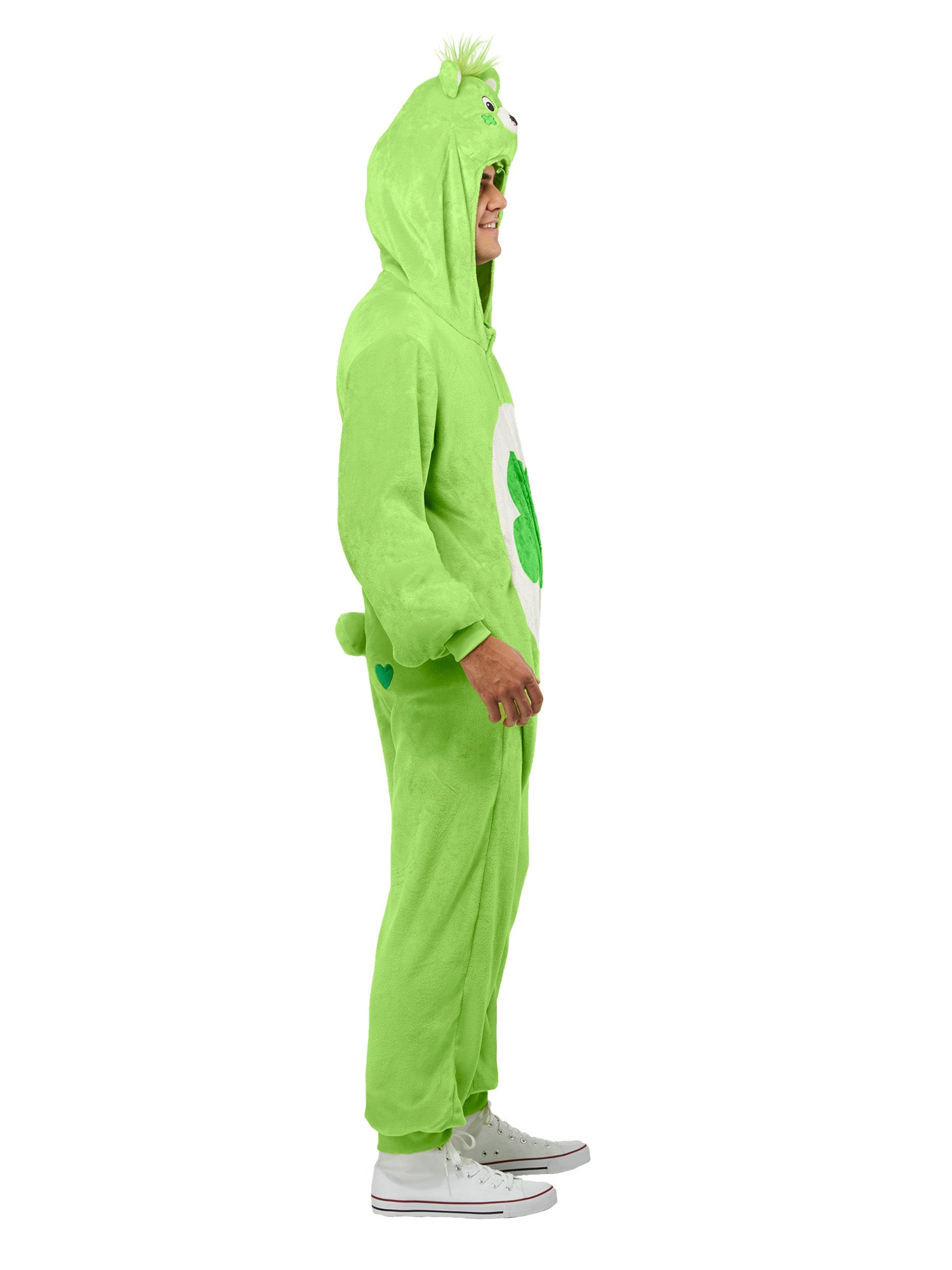 Adult Care Bears Good Luck Bear Zipsters Costume - costumes.com