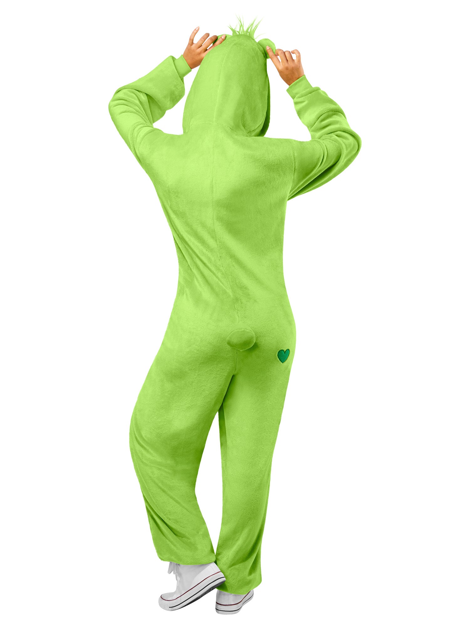 Adult Care Bears Good Luck Bear Zipsters Costume - costumes.com