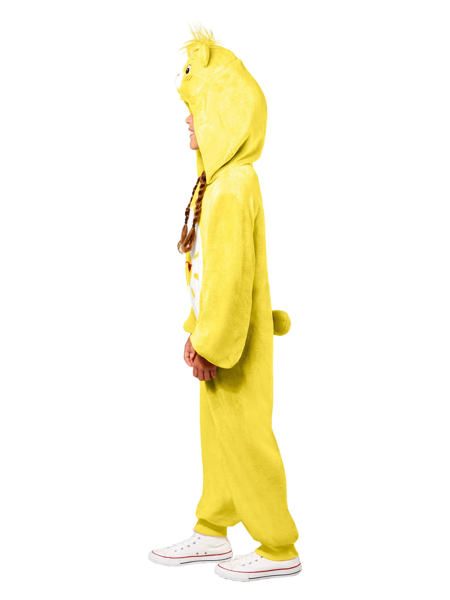 Kids' Care Bears Funshine Bear Zipsters Costume - costumes.com