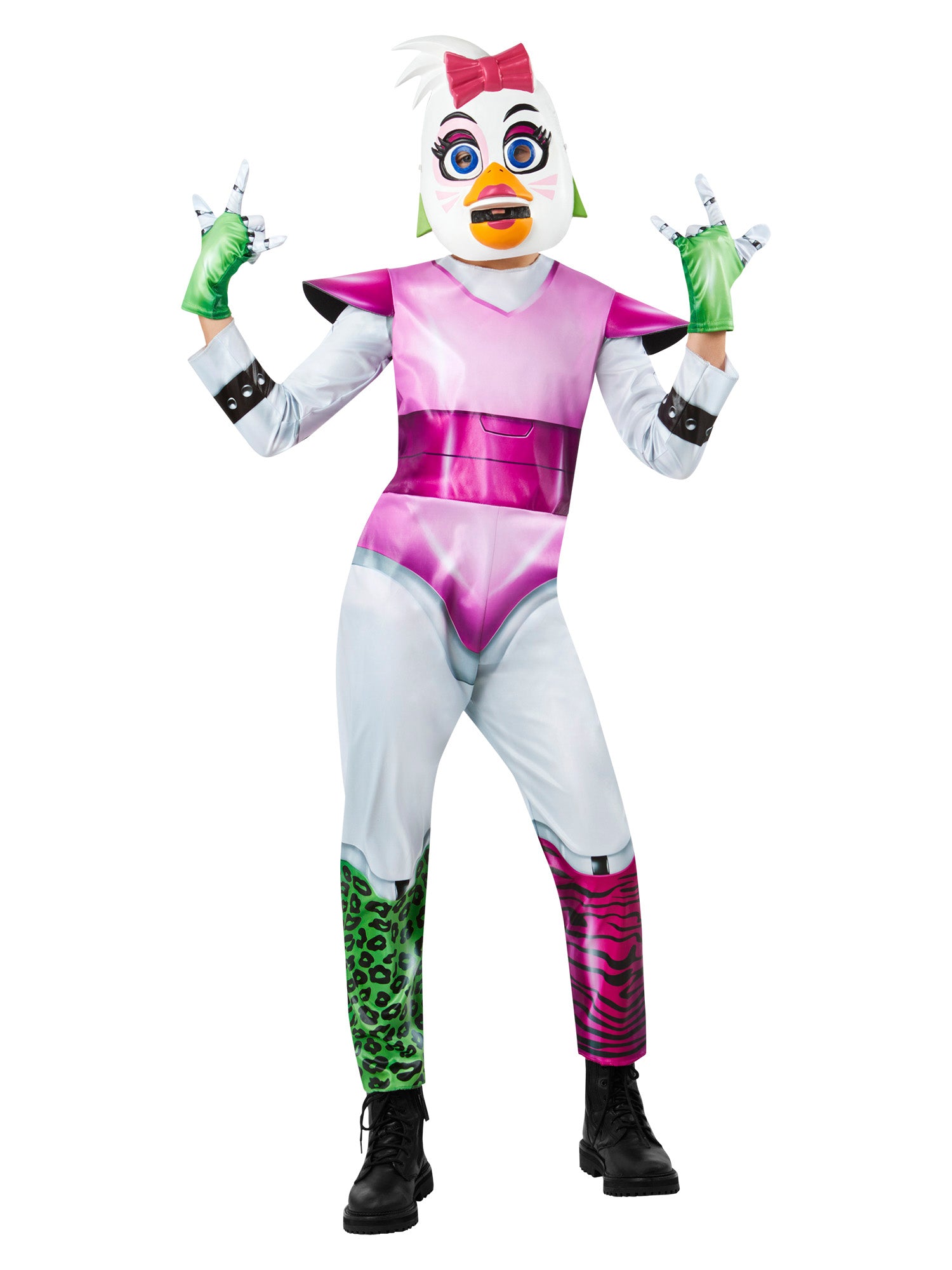 Girls' Five Nights at Freddy's Glamrock Chica Costume - costumes.com