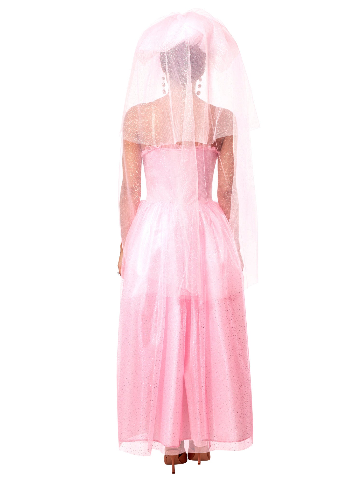 Women's Coming to America Lisa McDowell Wedding Dress Costume - costumes.com